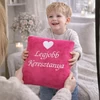 Kép 2/4 - Hímzett párna - Legjobb keresztanya 