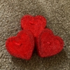 Kép 1/2 - Gyertya szett - Piros szívek - Szerelmes ajándék 