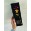 Kép 3/4 - Fém Rózsa dobozban - Lila - Szerelmes ajándék - Ajándék nőknek