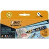 Kép 1/6 - Dekormarker készlet, 1,5 - 2,3 mm, BIC "Paint marker", 4 különböző élénk szín