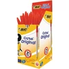 Kép 1/4 - Golyóstoll, 0,32 mm, kupakos, BIC "Cristal Original", piros