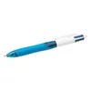 Kép 3/4 - Golyóstoll, 0,32 mm, nyomógombos, négyszínű, BIC "4 Colours Grip Original"