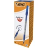 Kép 1/4 - Golyóstoll, 0,28 mm, kupakos, BIC "Round Stic Exact", kék