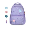 Kép 1/7 - Iskolatáska, cipzáras, BELMIL "Maxi Pack Purple Dots", lila pöttyös