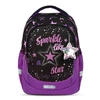 Kép 1/5 - Iskolatáska, cipzáras, BELMIL "Leisure Plus Sparkle like a Star", csillagok