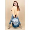Kép 5/6 - Iskolatáska, cipzáras, BELMIL "Leisure Plus Shine like a Star Jeans", csillag