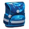 Kép 2/7 - Iskolatáska, mágneszárral, BELMIL "Compact Racing Blue Neon", versenyautó