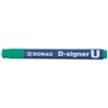 Kép 1/3 - Alkoholos marker, 2-4 mm, kúpos, DONAU "D-signer U", zöld