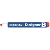 Kép 2/3 - Táblamarker, 2-4 mm, kúpos, DONAU "D-signer B", piros