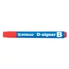 Kép 1/3 - Táblamarker, 2-4 mm, kúpos, DONAU "D-signer B", piros