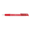 Kép 1/2 - Golyóstoll, 0,4 mm, nyomógombos, FLEXOFFICE "EasyGrip", piros