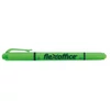 Kép 1/3 - Szövegkiemelő, 1,0 / 4,0 mm, kétvégű, FLEXOFFICE "HL01", zöld