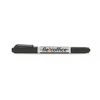 Kép 1/2 - Alkoholos marker, 0,4 / 1,0 mm, kúpos, kétvégű, FLEXOFFICE "PM01", fekete