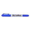 Kép 2/2 - Alkoholos marker, 0,4 / 1,0 mm, kúpos, kétvégű, FLEXOFFICE "PM01", kék