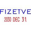 Kép 2/2 - Dátumbélyegző, COLOP "S 160 / L", Fizetve