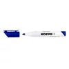 Kép 2/2 - Tábla- és flipchart marker, 3 mm, kúpos, KORES "K-Marker XW1", kék