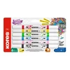 Kép 1/5 - Dekormarker készlet, akril, 1-2 mm, kétvégű, KORES " K-Kreative", 6 különböző szín