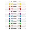 Kép 2/5 - Dekormarker készlet, akril, 1-2 mm, kétvégű, KORES " K-Kreative", 12 különböző szín