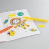 Kép 4/4 - Filctoll készlet, 1-3 mm, kétvégű, kimosható, KORES "Korellos 2in1", 10 különböző szín