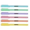 Kép 2/4 - Golyóstoll, 1,0 mm, kupakos, háromszögletű, KORES "KOR-M Pastel", kék