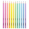 Kép 2/5 - Színes ceruza készlet, háromszögletű, KORES "Kolores Pastel", 12 pasztell szín