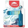 Kép 1/9 - Szövegkiemelő készlet, 1-5 mm, MAPED "Fluo Peps Assorted", vegyes színek
