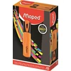 Kép 3/3 - Szövegkiemelő, 1-5 mm, MAPED "Fluo Peps Classic", narancssárga