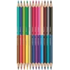 Kép 2/2 - Színes ceruza készlet, kétvégű, háromszögletű, MAPED "Color`Peps Duo", 24 különböző szín