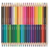 Kép 2/2 - Színes ceruza készlet, háromszögletű, kétvégű, MAPED "Color`Peps Duo", 48 különböző szín
