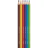 Kép 2/4 - Színes ceruza készlet, háromszögletű, MAPED "Color`Peps Star", 6 különböző szín