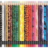 Kép 2/2 - Színes ceruza készlet, háromszögletű, MAPED "Color`Peps Animal", 24 különböző szín