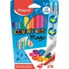 Kép 1/2 - Filctoll készlet, 3,6 mm, MAPED "Color`Peps Magic", 8 + 2 különböző szín