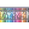Kép 2/2 - Filctoll készlet, 2,8 mm, kimosható, MAPED "Color`Peps Monster" 24 különböző szín