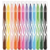 Kép 2/2 - Filctoll készlet, 2,8 mm, kimosható, MAPED "Color`Peps Jungle", 12 különböző szín