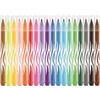 Kép 2/2 - Filctoll készlet, 2,8 mm, kimosható, MAPED "Color`Peps Jungle", 18 különböző szín
