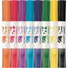 Kép 2/4 - Filctoll készlet, 7,5 mm, kétvégű, MAPED "Color`Peps Duo Stamp" 8 különböző szín és minta
