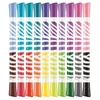 Kép 2/4 - Filctoll készlet, kimosható, MAPED "Color`Peps Duo", 20 különböző szín
