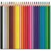 Kép 2/7 - Színes ceruza készlet, háromszögletű, MAPED "Color`Peps Strong", 24 különböző szín