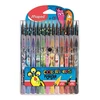 Kép 1/3 - Filctoll és színes ceruza készlet, MAPED "Color`Peps Monster" 12 + 15 különböző szín