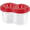 Kép 4/4 - Ecsettál, fedéllel, PANTAPLAST "Duo"