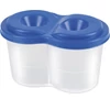 Kép 1/4 - Ecsettál, fedéllel, PANTAPLAST "Duo"
