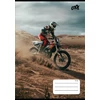 Kép 1/2 - Füzet, tűzött, A5, vonalas, 32 lap, 4-8. osztály, COOL BY VICTORIA "Motocross", "21-32"