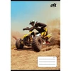 Kép 2/2 - Füzet, tűzött, A5, vonalas, 32 lap, 4-8. osztály, COOL BY VICTORIA "Motocross", "21-32"