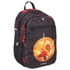 Kép 1/4 - Hátizsák, dulpa rekeszes, LEGO "Ninjago Dragon Energy", fekete-mintás