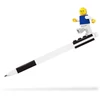 Kép 3/3 - Zseléstoll, 0,7 mm, kupakos, mini figurával, LEGO, fekete