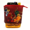 Kép 3/3 - Tolltartó, cipzáras, pop-up, LEGO "Ninjago Dragon Power", piros-sárga-mintás