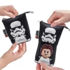 Kép 2/2 - Tolltartó, cipzáras, pop-up, LEGO "Star Wars Stormtrooper / Han Solo", fekete-mintás