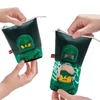 Kép 2/2 - Tolltartó, cipzáras, pop-up, LEGO "Ninjago Lloyd", fekete-zöld-mintás