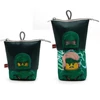 Kép 1/2 - Tolltartó, cipzáras, pop-up, LEGO "Ninjago Lloyd", fekete-zöld-mintás