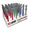 Kép 1/7 - Zseléstoll display, 0,7 mm, fénykard, LEGO "Star Wars", 6 különböző szín